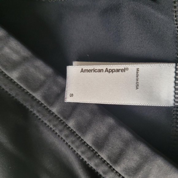 American Apparel Faux Leather Leggings - Picture 3 of 3